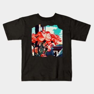 Red flowers - Photography collection Kids T-Shirt